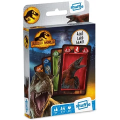 Cartamundi - Jurassic World 4 az 1-ben kártyajáték (861048)
