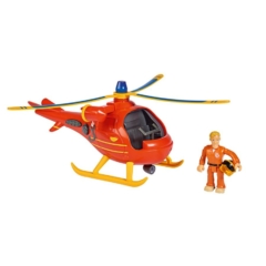 Sam, a tűzoltó Wallaby helikopter figurával 