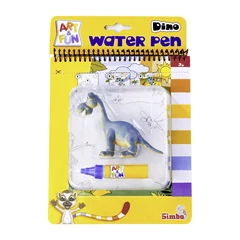 Simba Art &amp; Fun Vizes Kifestőkönyv figurával - Dínó (106334633)