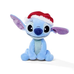 Simba Disney plüss figura - Stitch mikulás sapkával 25 cm (6315870035NPB)