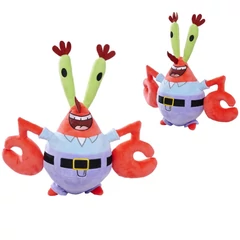 Simba SpongyaBob Kockanadrág plüss figura - Rák úr - 35 cm (109491005)