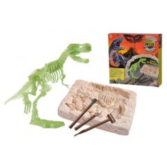 Nature World: Fluoreszkáló T-Rex régészeti játékszett