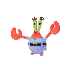 SpongyaBob Kockanadrág plüss figura - Rák úr - 20 cm (109491002)