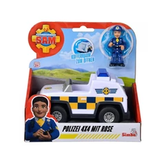 Simba Sam, a tűzoltó - 4x4 rendőrautó Rose figurával (109252508)
