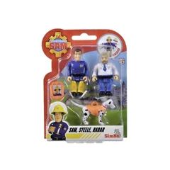 Simba Sam, a tűzoltó figura 3 db-os szett - Sam, Steel + Radar (109252515)