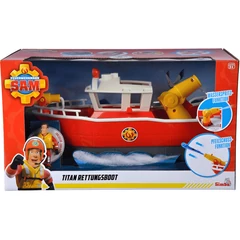 Simba Sam, a tűzoltó - Titán tűzoltóhajó Sam figurával