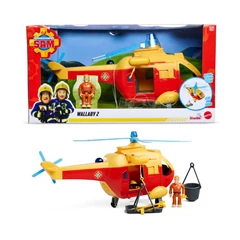Simba Sam, a tűzoltó - Wallaby 2 helikopter figurával (109252655)