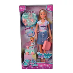 Simba Steffi Love - Baba kisautóval játékszett