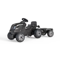 Smoby Farmer XL Traktor utánfutóval - Fekete (7600710131)