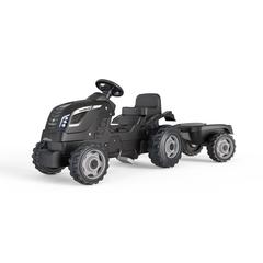 Smoby Farmer XL Traktor utánfutóval - Fekete (710131)