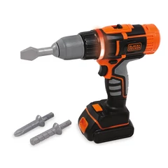 Smoby Black &amp; Decker játék akkumulátoros csavarhúzó (360106)