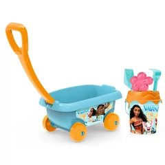 Smoby Homokozó szett kiskocsival - Vaiana (7600867007)