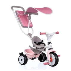 Smoby Baby Balade Plus tricikli napellenzővel - Pink (7600741401)