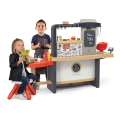 Smoby Chef Corner étterem étkezőszékkel (312307)