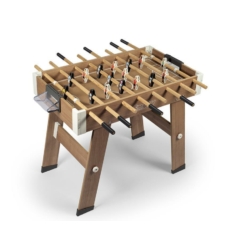 Smoby Összecsukható fa csocsóasztal - Click and Goal