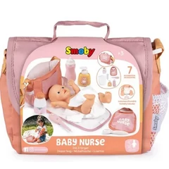 Smoby 220387 Baby Nurse játék pelenkázótáska kiegészítőkkel - Orange