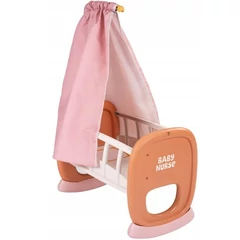 Smoby 220391 Baby Nurse baldachinos bölcső - Orange