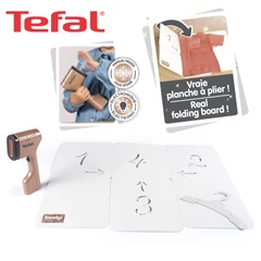 Smoby 330127 Tefal Kézi ruhagőzölő és hajtogató játékszett