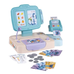Smoby 350119 Stitch Mini Shop elektronikus játék pénztárgép mérleggel