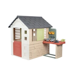 Smoby 810742 Life Természet házikó barkácssarokkal