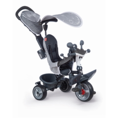 Smoby Baby Driver Plus tricikli - Szürke (741502)