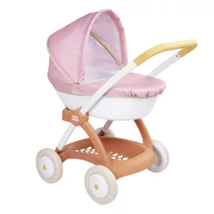 Smoby Baby Nurse fekvő babakocsi - Narancs (254124)