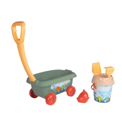 Smoby Green Homokozó szett kiskocsival (7600867024)