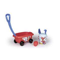 Smoby Homokozó szett kiskocsival - Spidey (867020)