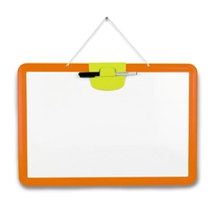 Smoby 2 oldalas fali rajztábla - narancssárga (410710)