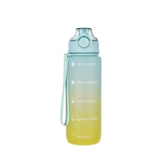 Ombre tritán kulacs 750 ml - zöld-kék