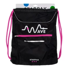 Wave zsinóros hátizsák, tornazsák - Pink (373486)
