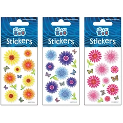 Virágok 3 matrica 6 x 18 cm (382536)