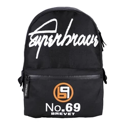 Superbrave iskolatáska, hátizsák - Black (388337)