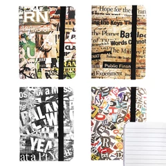 Betűk gumis napló 15 x 20 cm (399372)