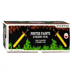 Starpak - Pixel Game 12 színű plakát festék készlet (492052)