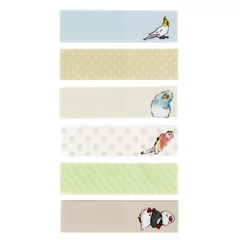 Starpak - Jelölő matrica készlet - Papagájos - 6 x 20 db (505504)