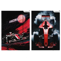 Autós A/4 gumis mappa - Racing - kétféle (583302)