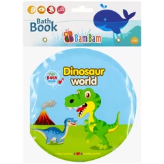 Bam Bam Kör alakú fürdőkönyv - Dinoszauruszok (432479)