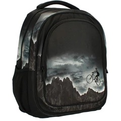 Biciklis 2 rekeszes iskolatáska, hátizsák - Moutain Bike
