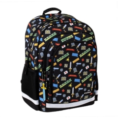 Game Pixel ergonomikus hátizsák, iskolatáska