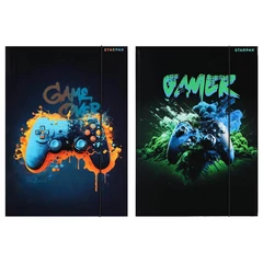 Gamer A/4 gumis mappa - kétféle (583293)