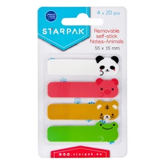 Jelölő matrica - Állatos - 4 x 20 db