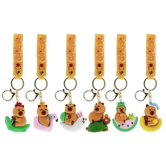 Kapibara kulcstartó - 6 cm - többféle
