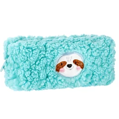 Lajháros szőrmés szögletes tolltartó