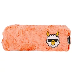 Lámás szőrmés szögletes tolltartó