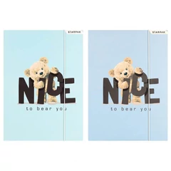 Macis A/4 gumis mappa - Nice to bear you - kétféle (583298)