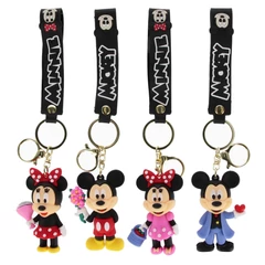 Mickey Mouse kulcstartó - 8 cm - többféle