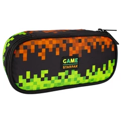 Pixel Game ovális tolltartó