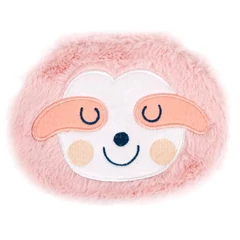 Lajhár fej szőrmés napló 14,5 x 10,5 cm