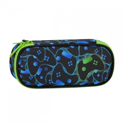 Stapak - Game ovális tolltartó - kék (552324)